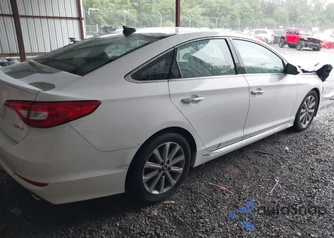 2016 Hyundai Sonata Limited z USA, uszkodzony, nr VIN 5NPE34AFXGH382753